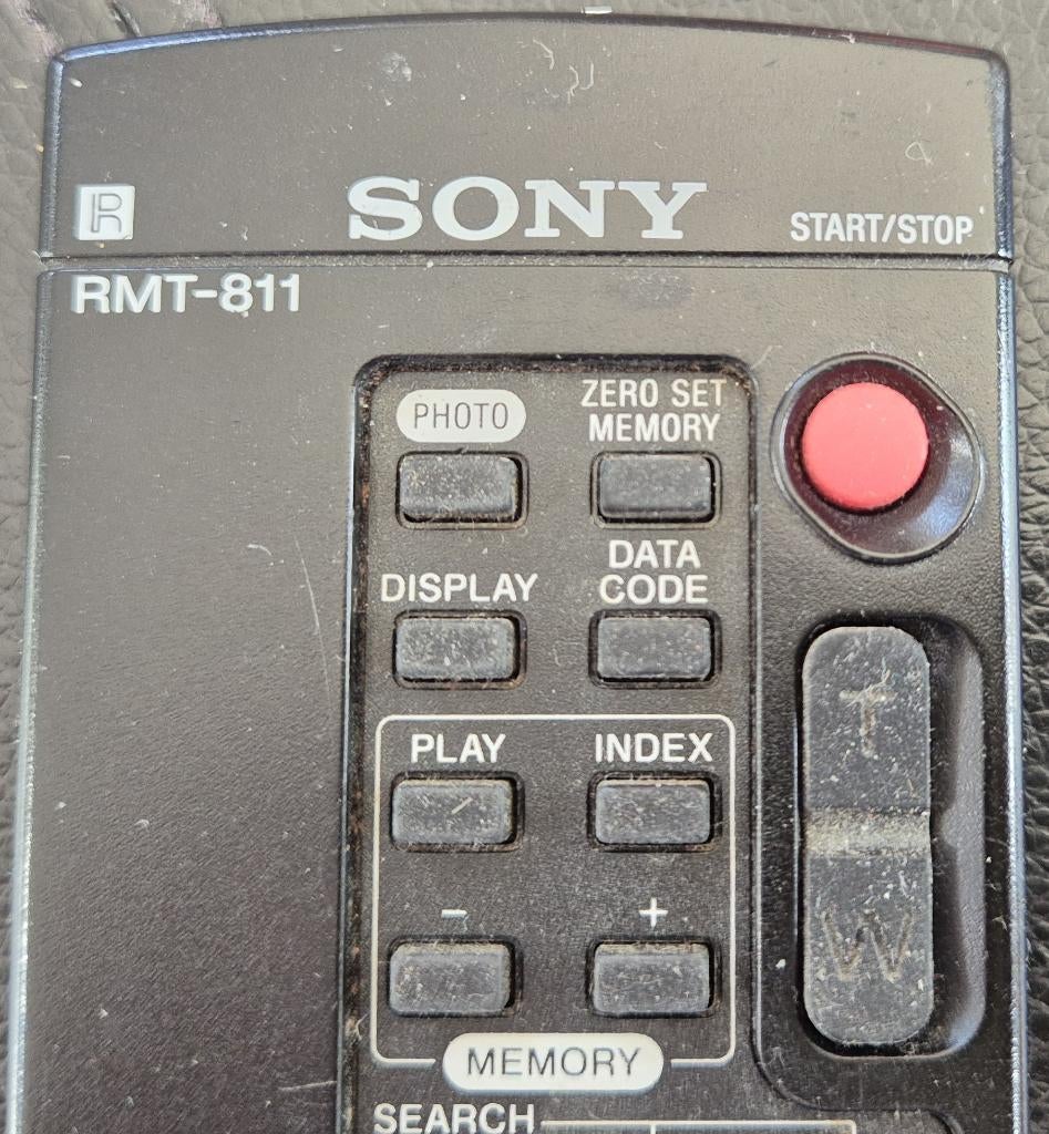 Afstandsbediening voor Sony video camera RMT-811, Audio, Tv en Foto, Videocamera's Digitaal, Ophalen, Mini dv, Gebruikt, Sony