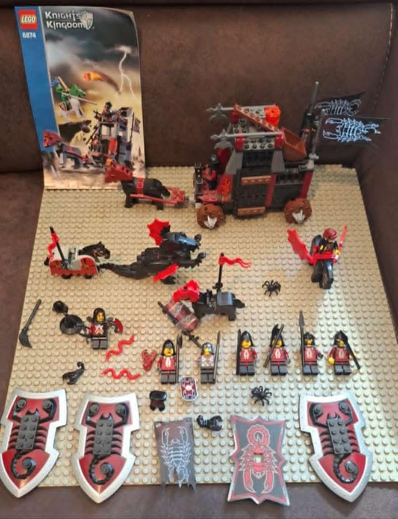 scorpion knights kingdom 8874, Lego, Ophalen of Verzenden, Zo goed als nieuw, Castle