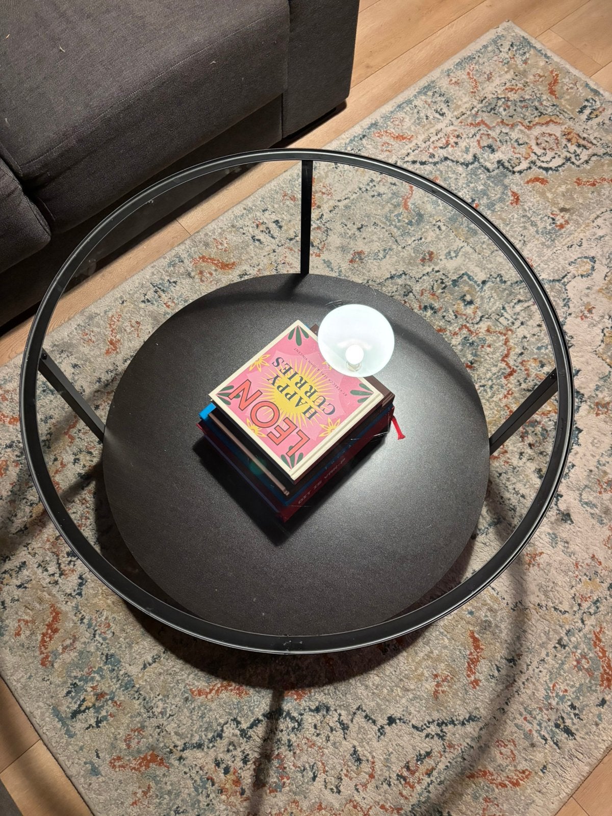 IKEA VITTSJÖ salontafel/koffietafel, Huis en Inrichting, Tafels | Salontafels, Ophalen, 50 tot 100 cm, Rond, 50 tot 100 cm