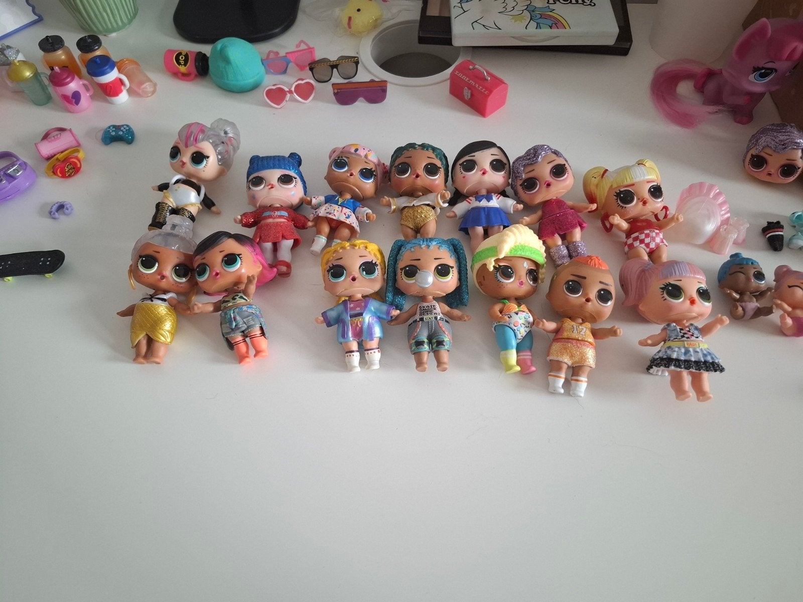 Grote L.O.L. Surprise! poppen en accessoires set, Ophalen, Gebruikt, Overige typen