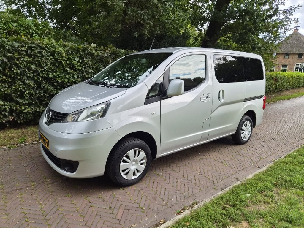 Nissan Evalia 1.6 Visia 7p (bj 2011), Auto's, Voorwielaandrijving, Euro 5, Stof, Gebruikt
