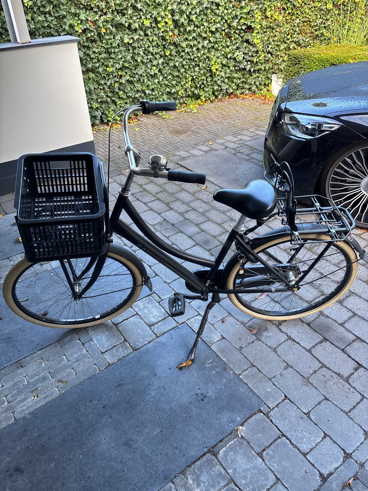 Gazelle Damesfiets met Mand, Ophalen, Terugtraprem, Versnellingen, Gazelle
