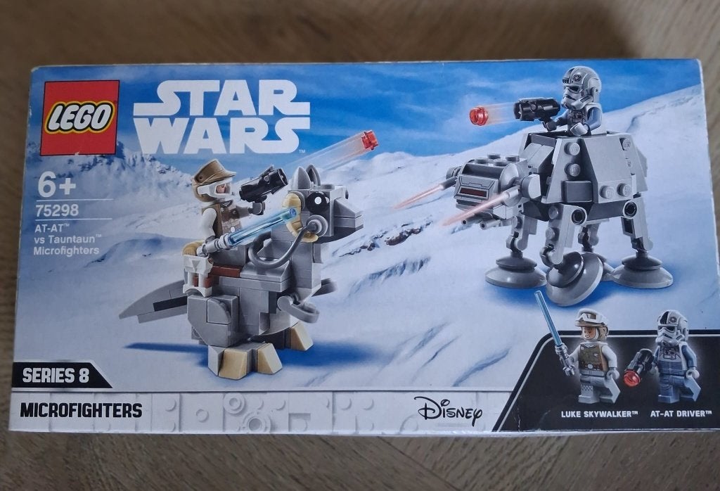 LEGO 75298 Star Wars: AT-AT vs Tauntaun Microfighters, Star Wars, Lego, Nieuw, Ophalen of Verzenden