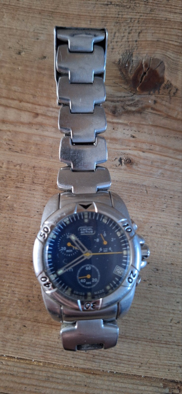camel Active herenhorloge, Ophalen of Verzenden, Gebruikt, Staal, Overige merken