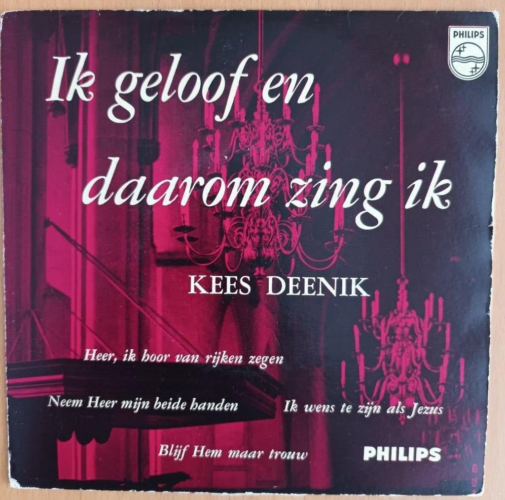 Kees Deenik  (EP Philips 422 224), Fotohoes, 7 inch, Ophalen of Verzenden, Zo goed als nieuw