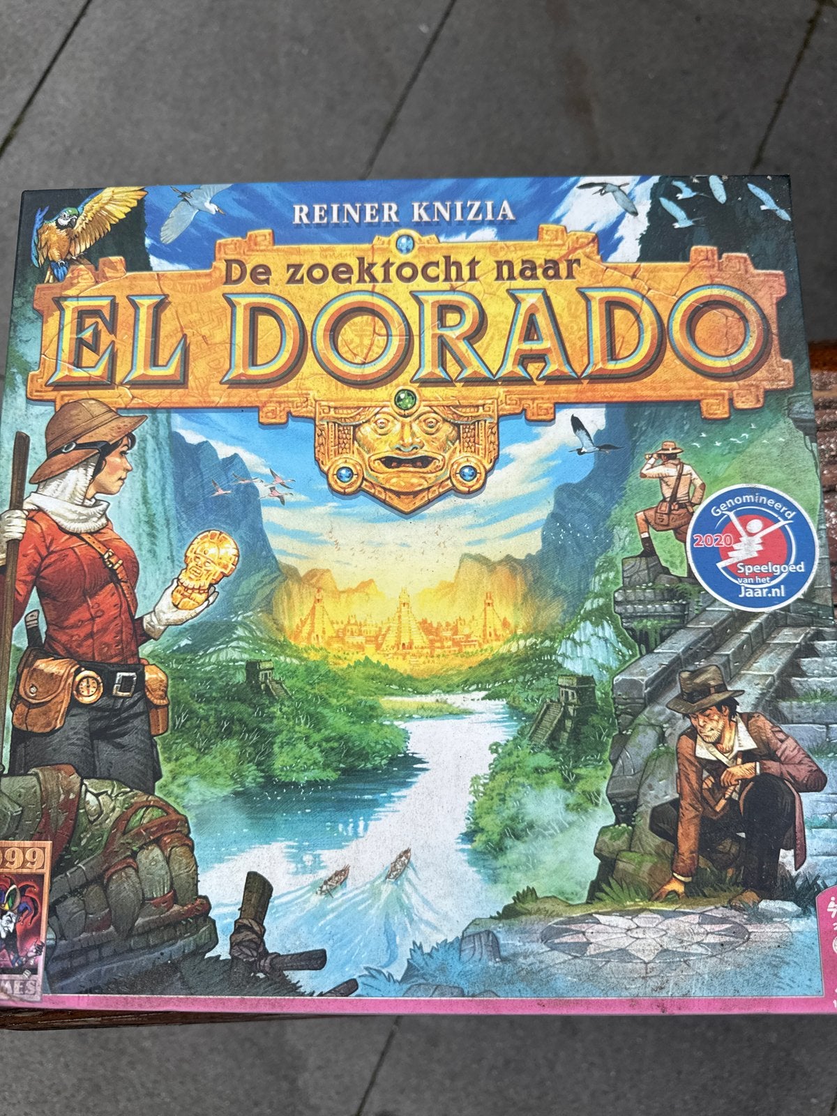 De Zoektocht naar El Dorado - Bordspel Reiner Knizia, Hobby en Vrije tijd, Gezelschapsspellen | Bordspellen, Ophalen of Verzenden
