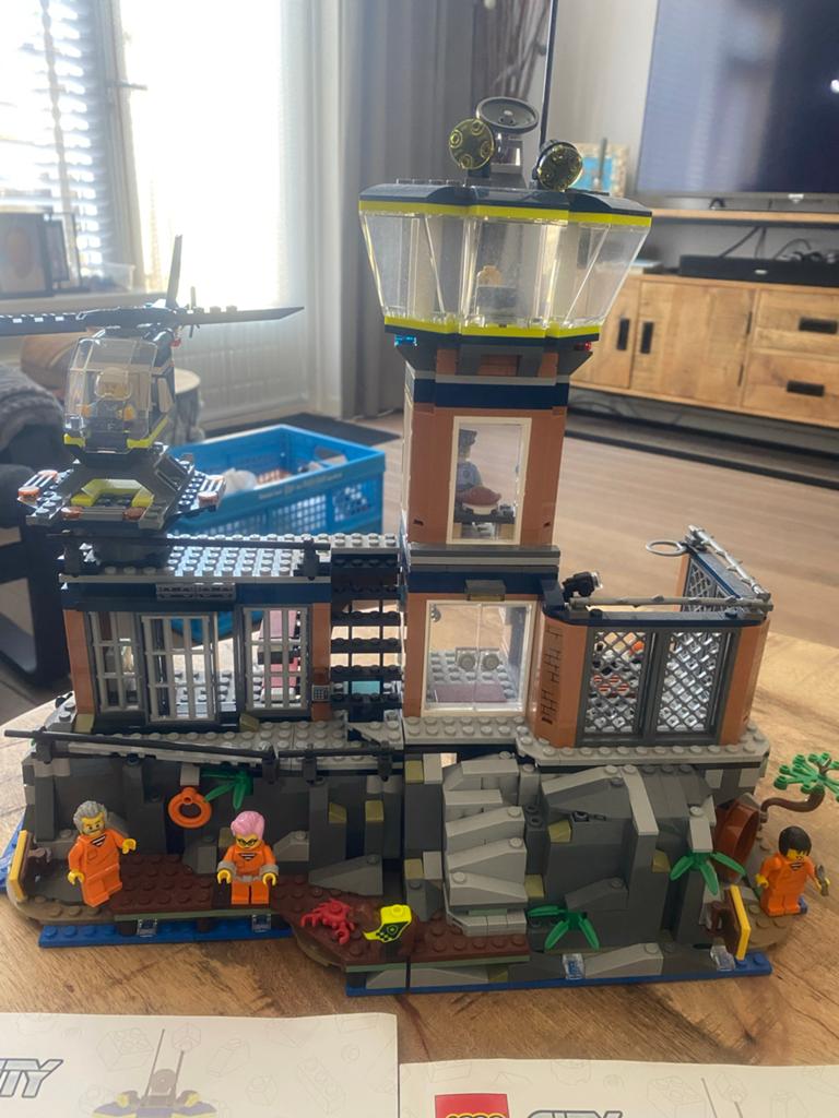 LEGO City Politie Gevangeniseiland Set 60419, Ophalen of Verzenden, Zo goed als nieuw