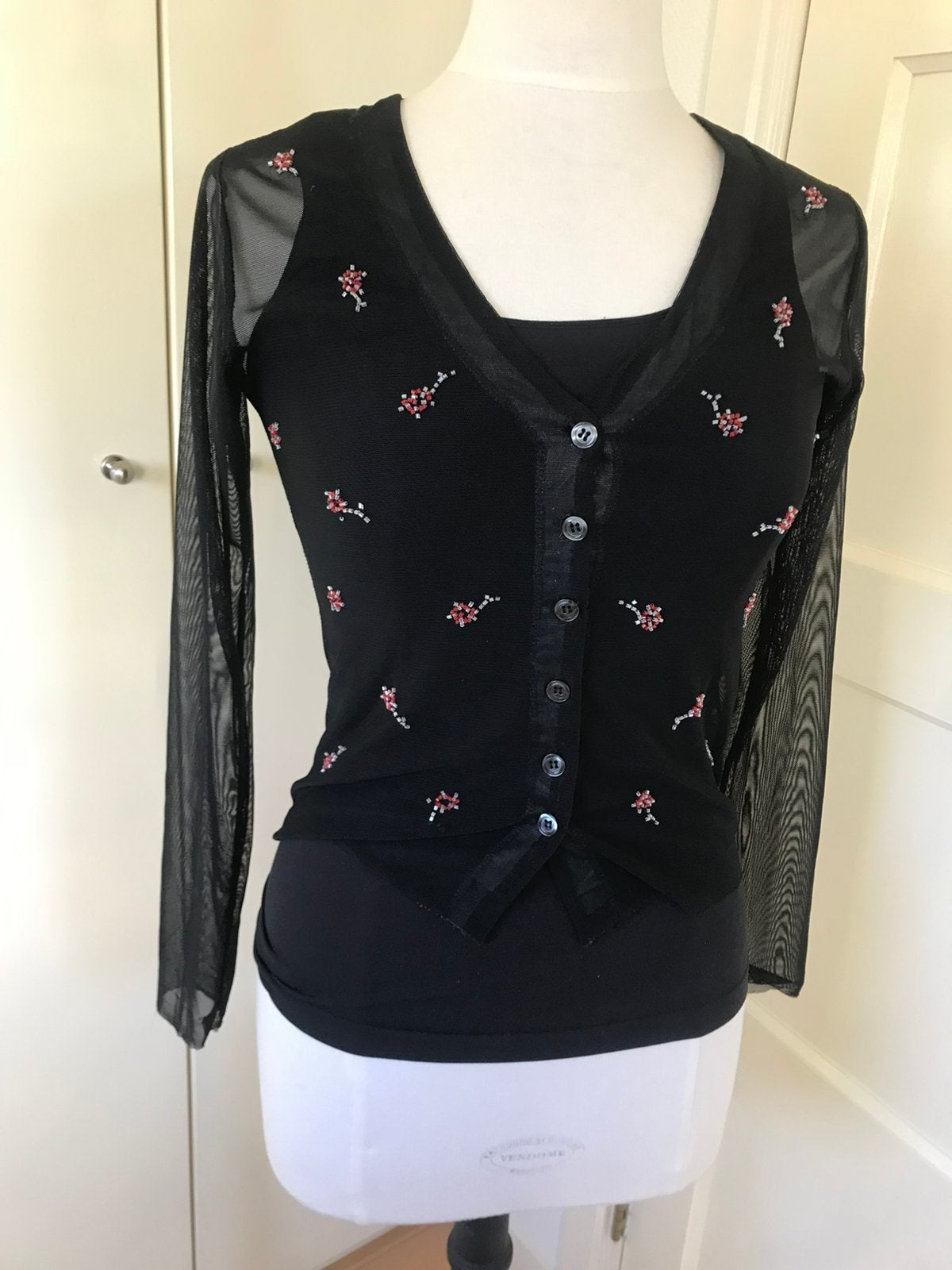 Leuke blouse claudia sträter 34., Ophalen of Verzenden, Zo goed als nieuw, Maat 34 (XS) of kleiner