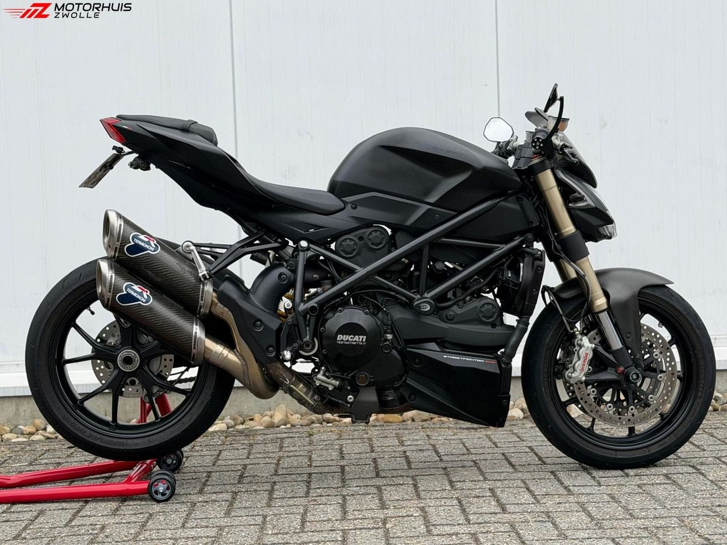 Ducati Streetfighter 848 (bj 2012 - 25.384 km) Termignoni, Motoren, Motoren | Ducati, DUCATI, 2 cilinders, 849 cc, Motorrijbewijs A