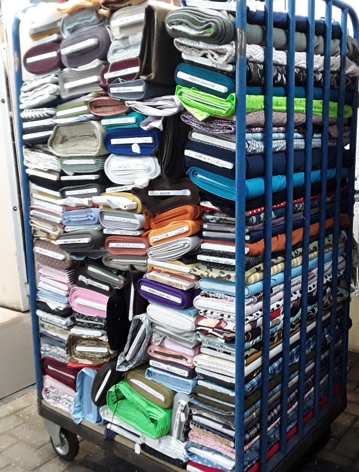 Grote Partij Mode Stoffen, Ophalen, Overige kleuren, 120 cm of meer, Katoen