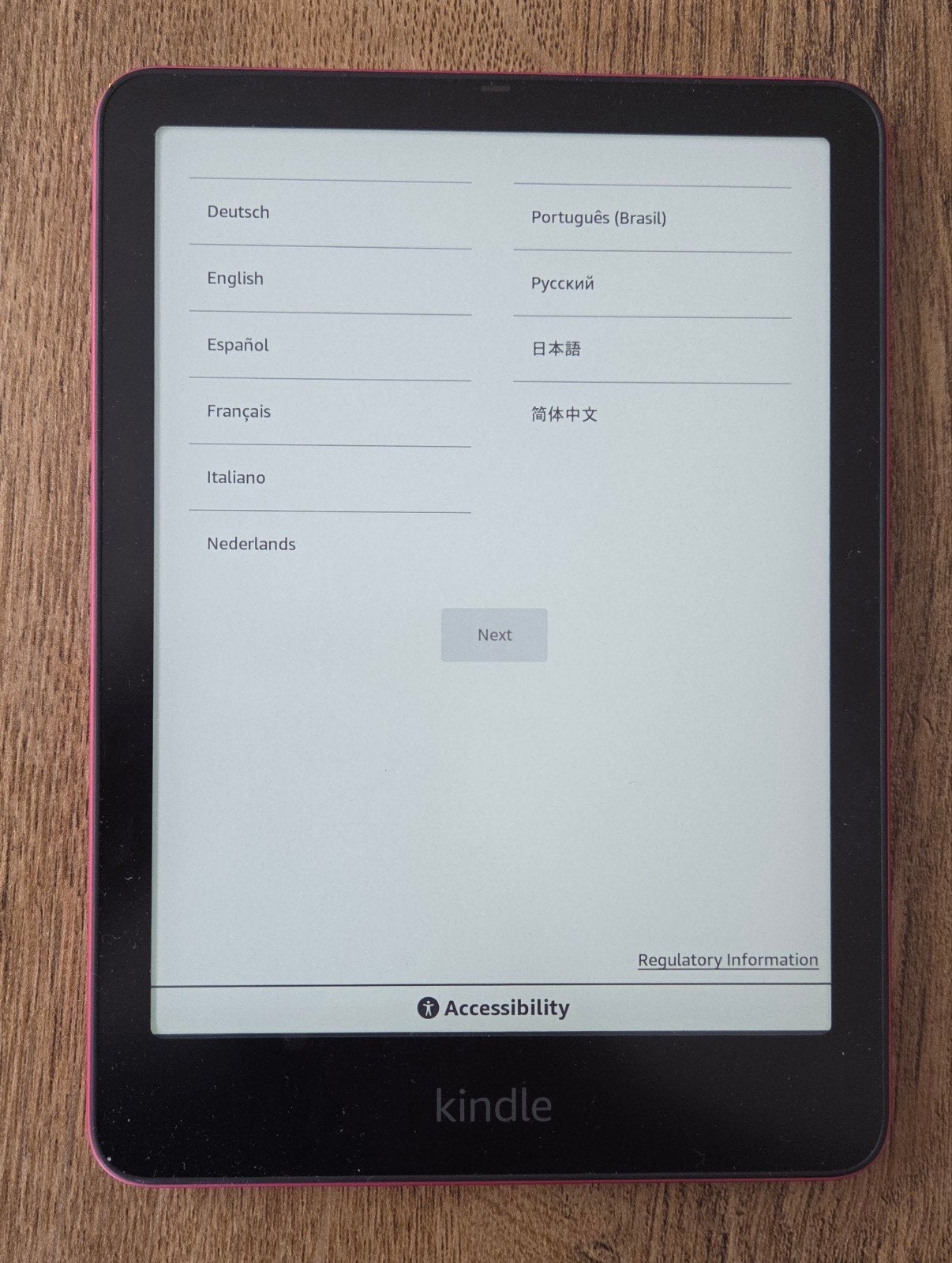 Kindle paperwhite signature edition 12e generatie, Computers en Software, E-readers, Zo goed als nieuw, 7 inch, 16 GB of meer