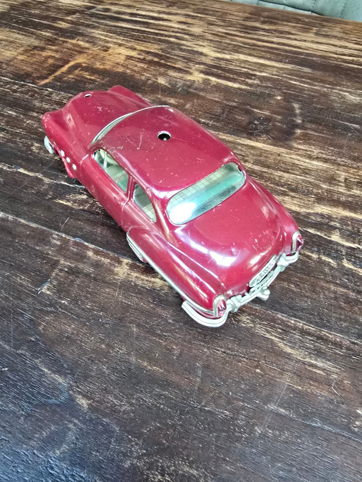 Vintage Schuco Ingenico 5335 Speelgoedauto - Rood, Ophalen of Verzenden, Gebruikt