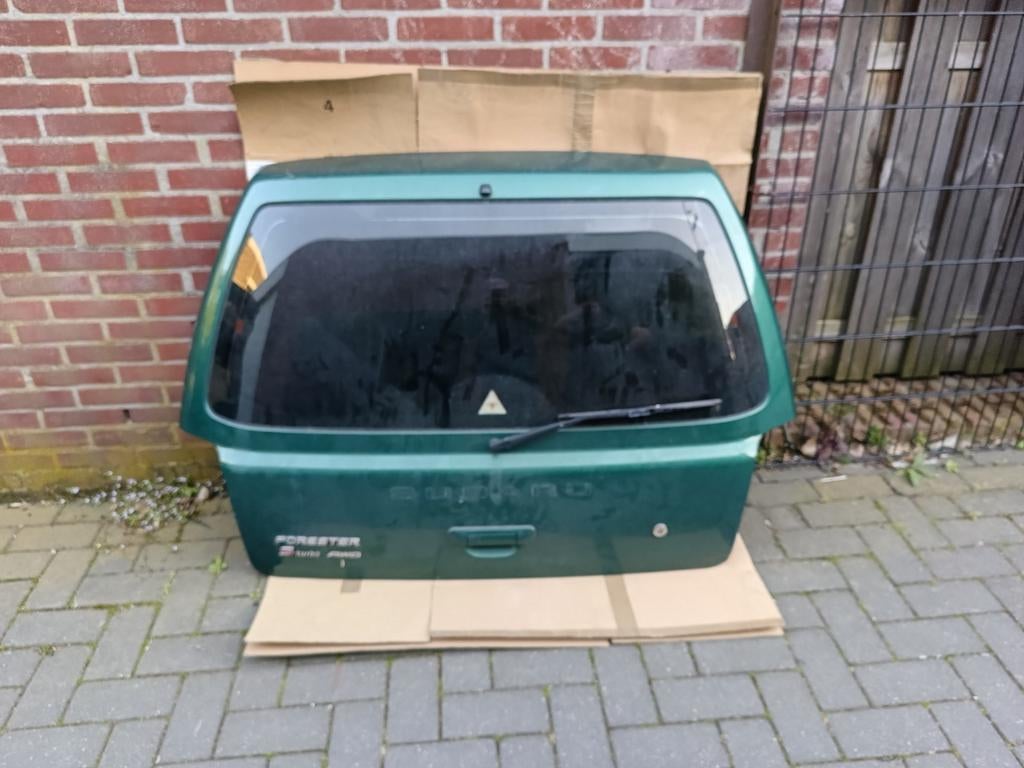 Subaru Forester Achterklep Groen - Gebruikt, Gebruikt, Achterklep, Achter, Ophalen