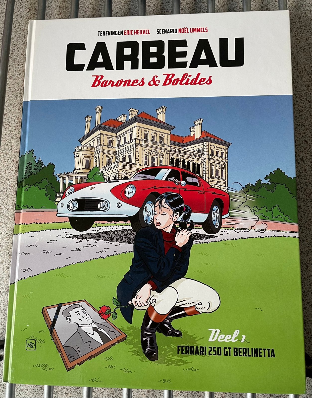 Carbeau Barones & Bolides, genummerd en gesigneerd, Eén stripboek, Ophalen of Verzenden, Zo goed als nieuw