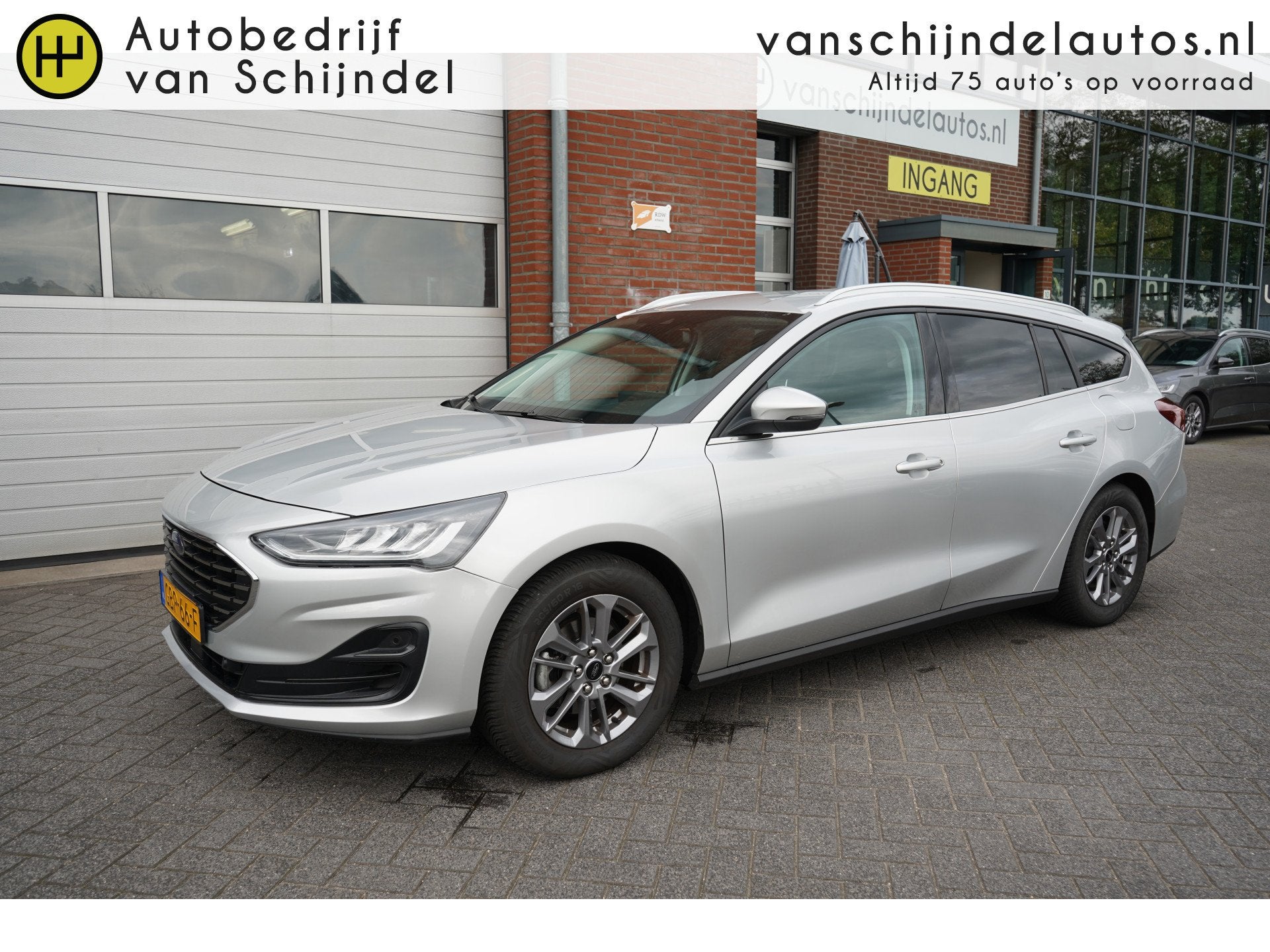 Ford FOCUS Wagon 1.0 ECOBOOST HYBRID 155PK TITANIUM *NL AUTO, Dealer onderhouden, Stof, Gebruikt, Origineel Nederlands