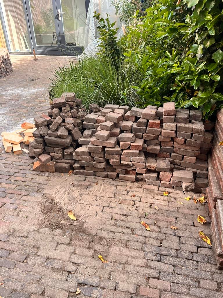 Waaltjes - ongeveer 350 stuks (hele en halve), Doe-het-zelf en Verbouw, Tegels, Ophalen, Overige materialen, Gebruikt, Minder dan 20 cm