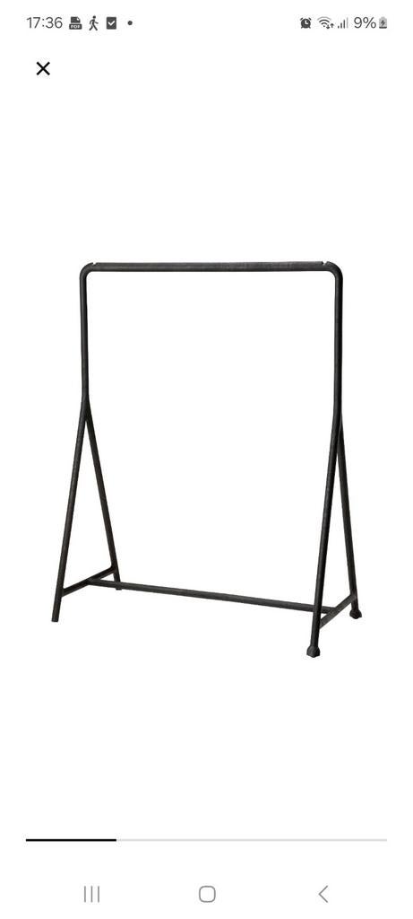 Ikea Turbo kledingrek, Ophalen, Met wielen, Zo goed als nieuw