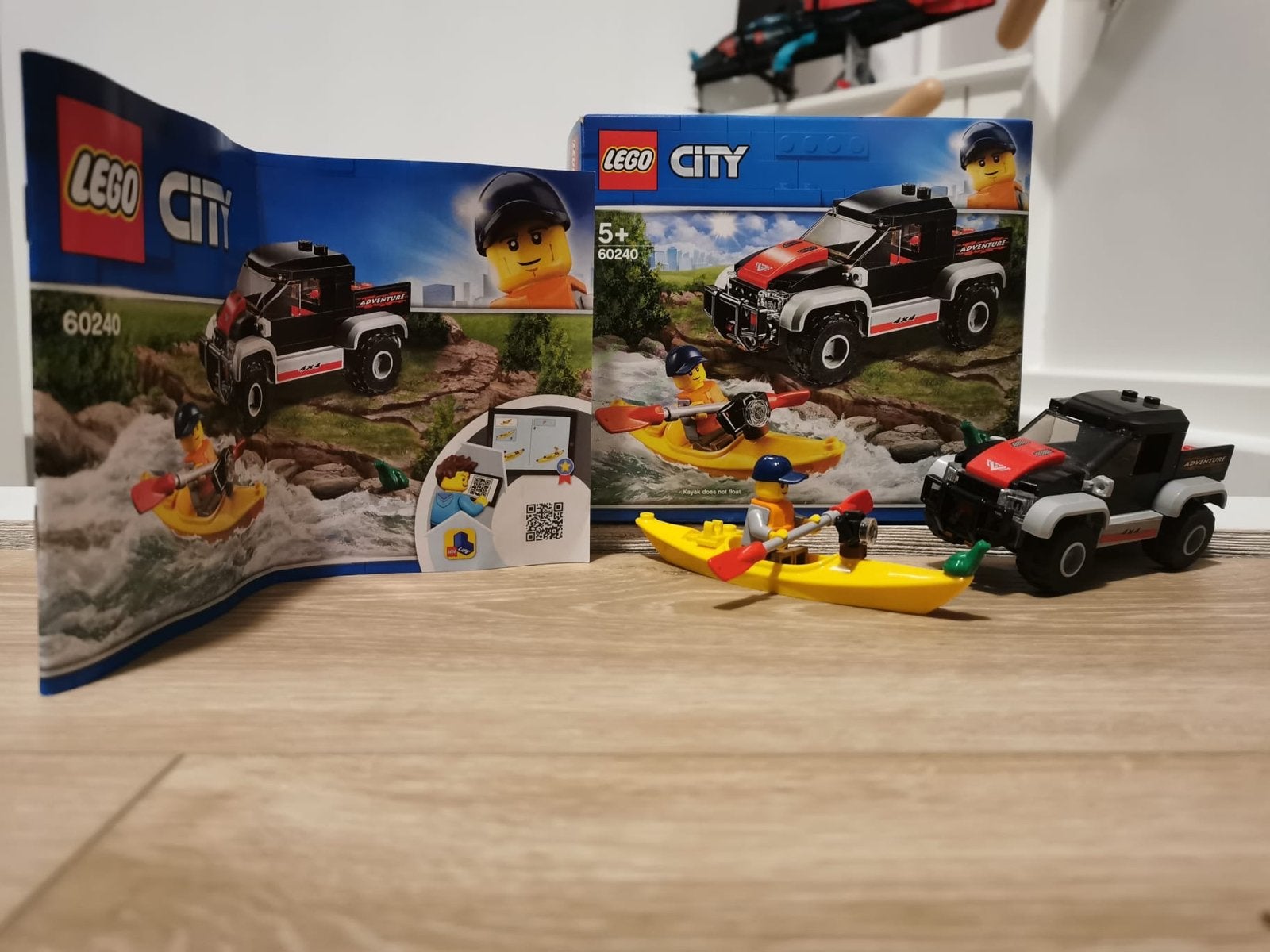 Lego City 60240 Kajak Avontuur, Ophalen, City, Lego, Zo goed als nieuw