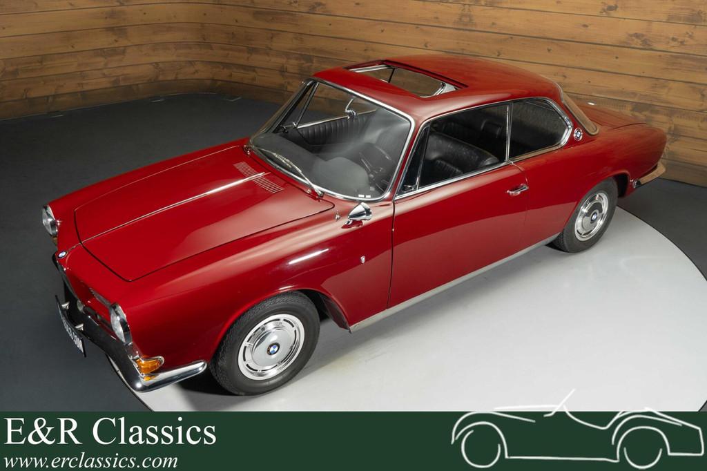 BMW 3200 CS Coupé | 1965, Achterwielaandrijving, Zwart, 4 stoelen, Leder