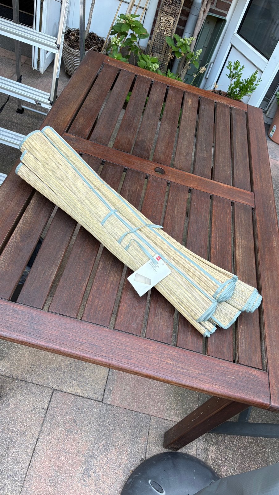 Vier strandmatjes. Nieuw, Tuin en Terras, Ophalen
