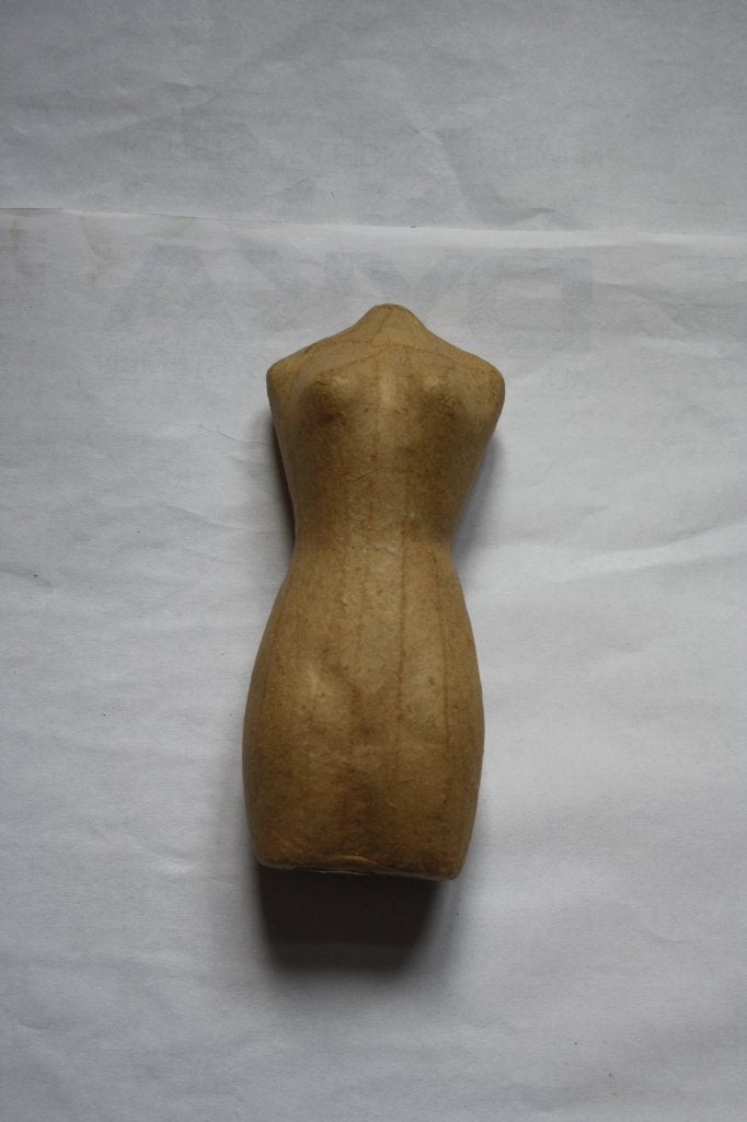 Ecoshape torso volle vorm 15cm, Verzenden, Nieuw, Papier of Karton, Knutselmateriaal