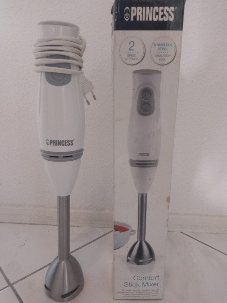 PRINCESS staafmixer wit - NIEUW, Witgoed en Apparatuur, Blenders, Ophalen, Nieuw, Blender
