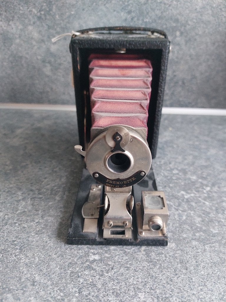 Antieke Kodak Premoette vouwcamera (33), Ophalen of Verzenden, Voor 1940, Fototoestel