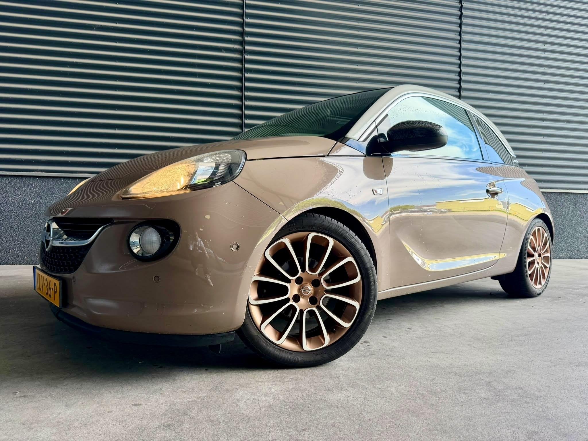 Opel ADAM 1.4 Glam *PANORAMADAK*CRUISE*CHOCOLATE BROWN, Auto's, Opel, Voorwielaandrijving, Euro 5, Gebruikt, 1398 cc