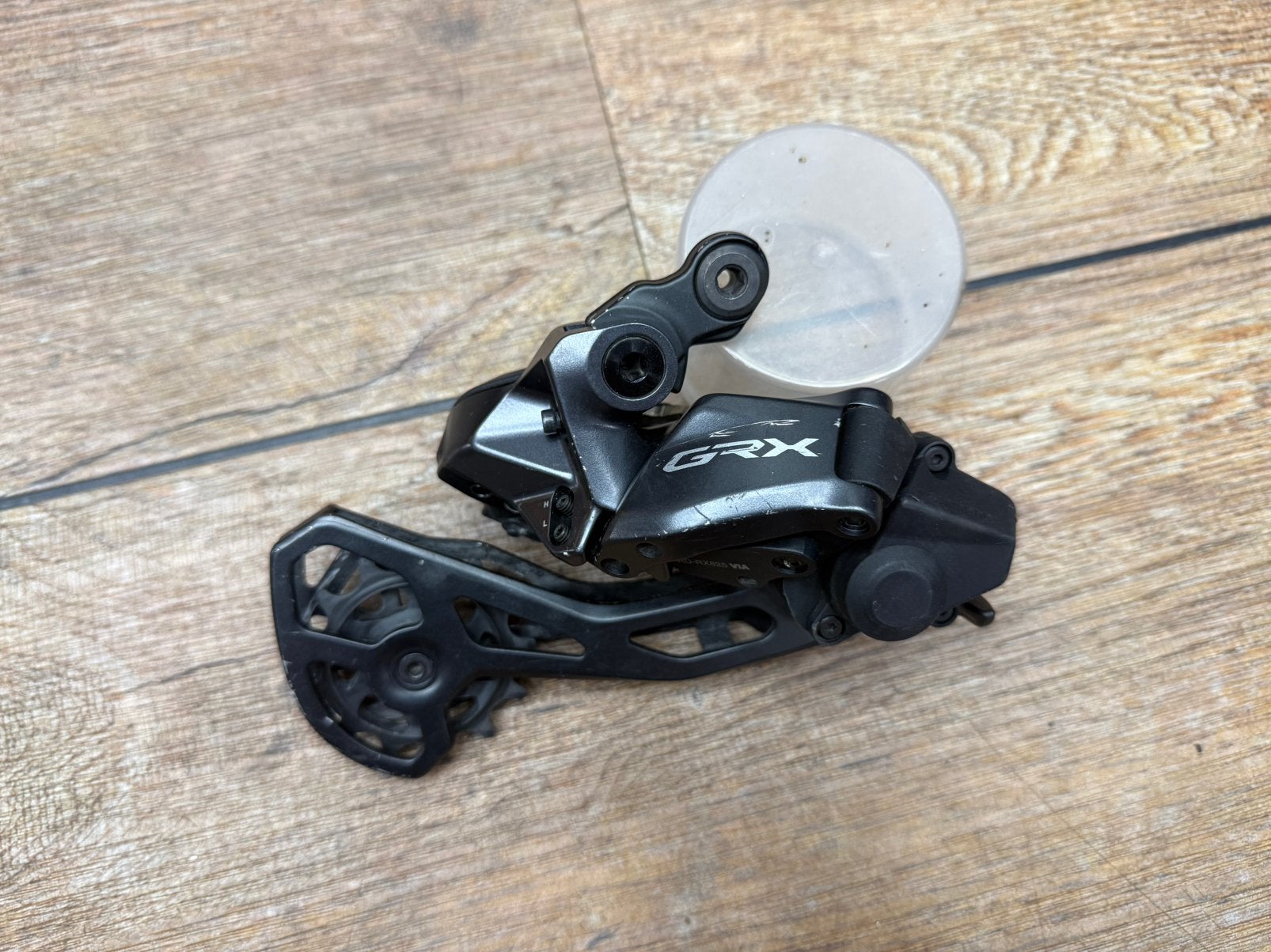 Shimano GRX RX825 Di2 12speed achterderailleur, Gebruikt, Ophalen of Verzenden, Derailleur of Ketting, Aluminium