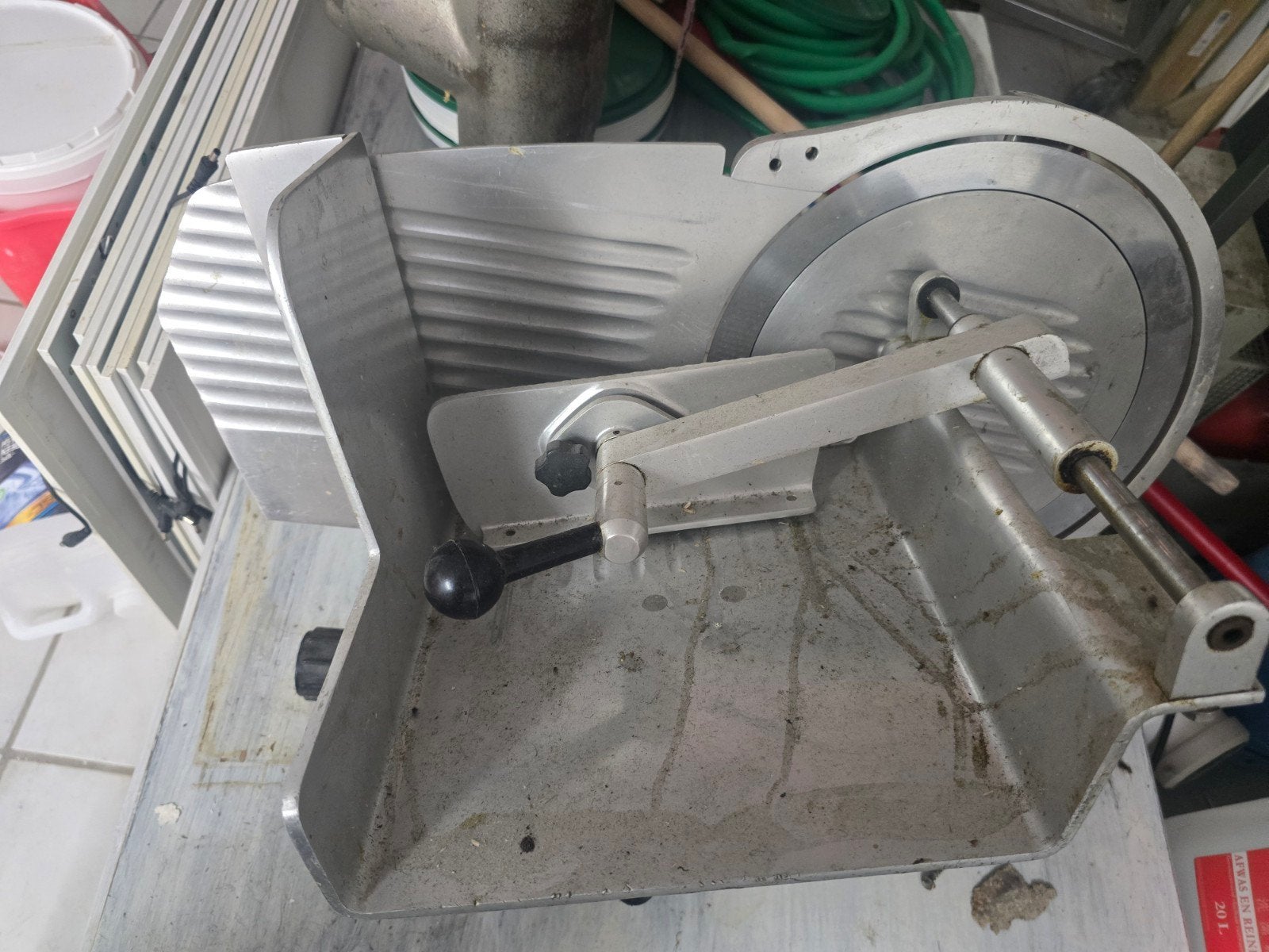 Professionele vleessnijmachine / snijmachine, Ophalen of Verzenden, Gebruikt