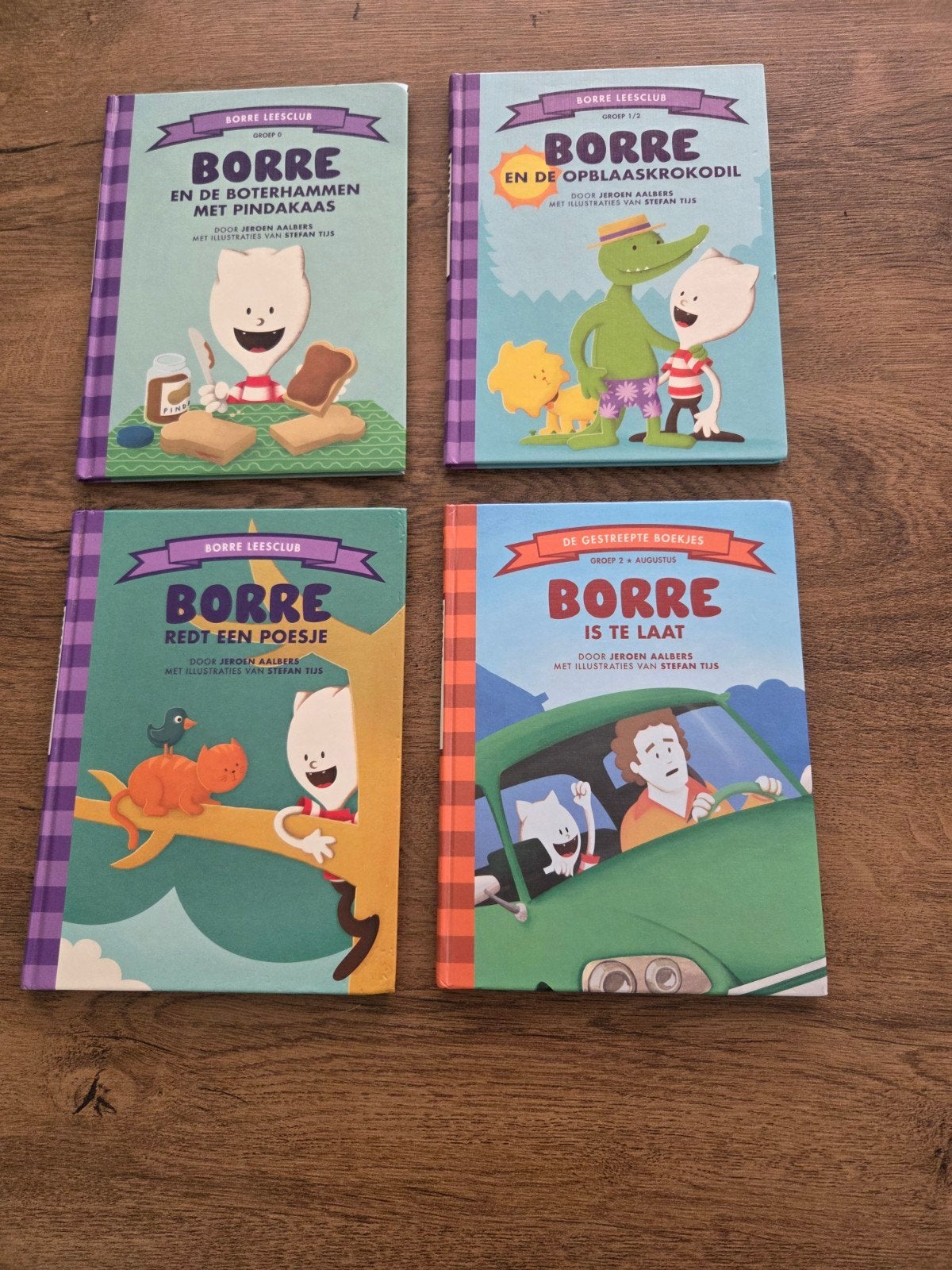 Borre Leesclub Boeken - Set van 4, Ophalen