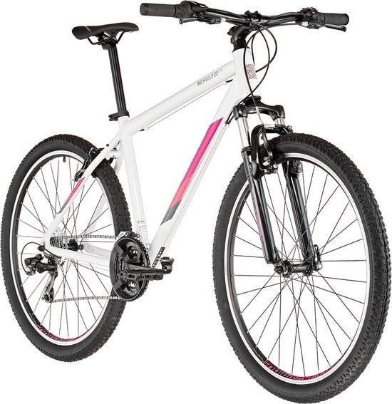 Mooie Serious Rockville Mountainbike - Wit/Roze 27,5 inch, Gebruikt, Hardtail, Velgrem, 49 tot 53 cm