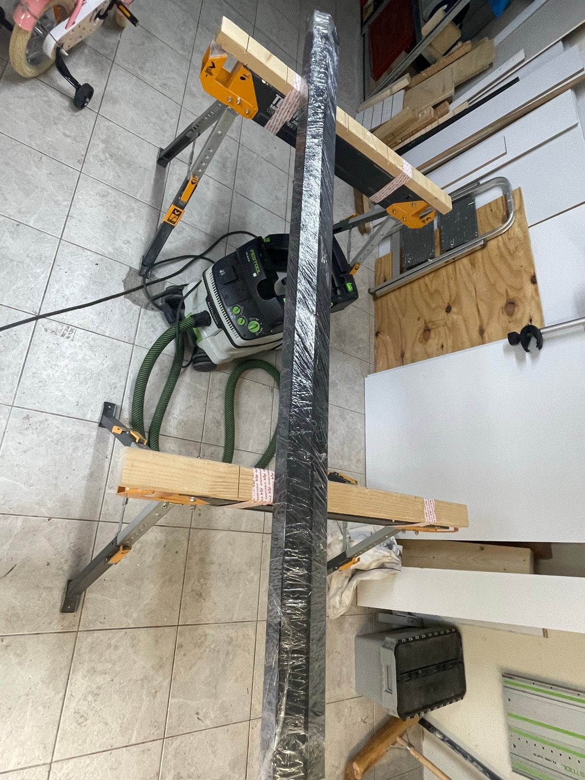 DTS Renovatiedorpel Binnendraaiend 67x114mm 210cm, Ophalen, Nieuw, Overige typen, 200 tot 215 cm
