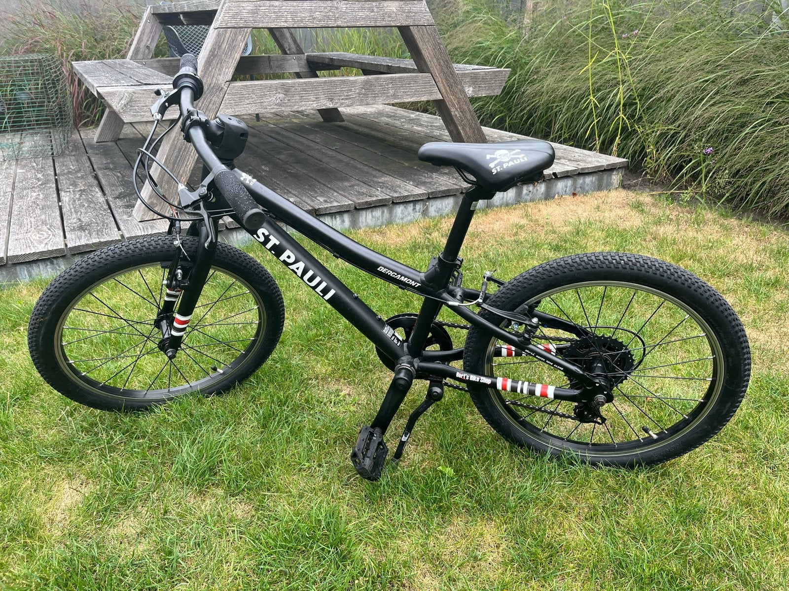 20 inch St. Pauli kinderfiets - Bergamont - MTB, Gebruikt, Velgrem, Versnellingen, Minder dan 49 cm