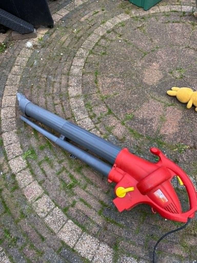 bladblazer, Tuin en Terras, Ophalen, Handgedragen, Zo goed als nieuw, Elektrisch