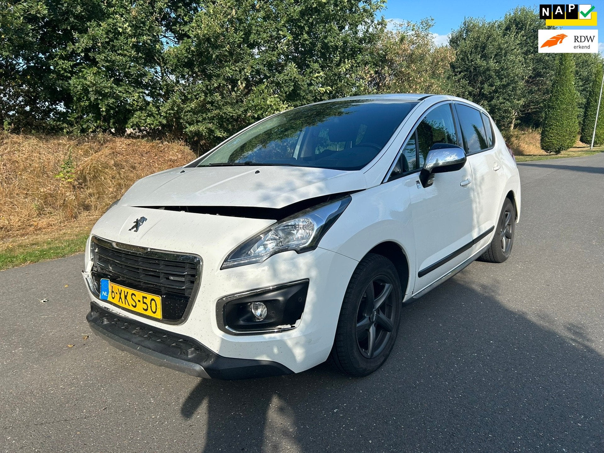 Peugeot 3008 2.0 HDi HYbrid4 Blue Lease, Auto's, Automaat, Euro 5, Gebruikt, 4 cilinders