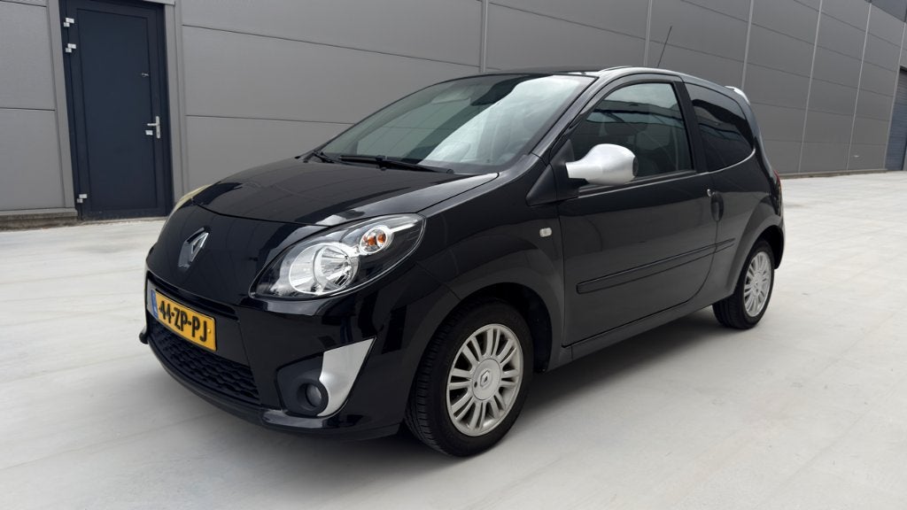 Renault Twingo 1.1 2008 Zwart, Auto's, Renault, Voorwielaandrijving, 31 €/maand, 4 cilinders, Zwart