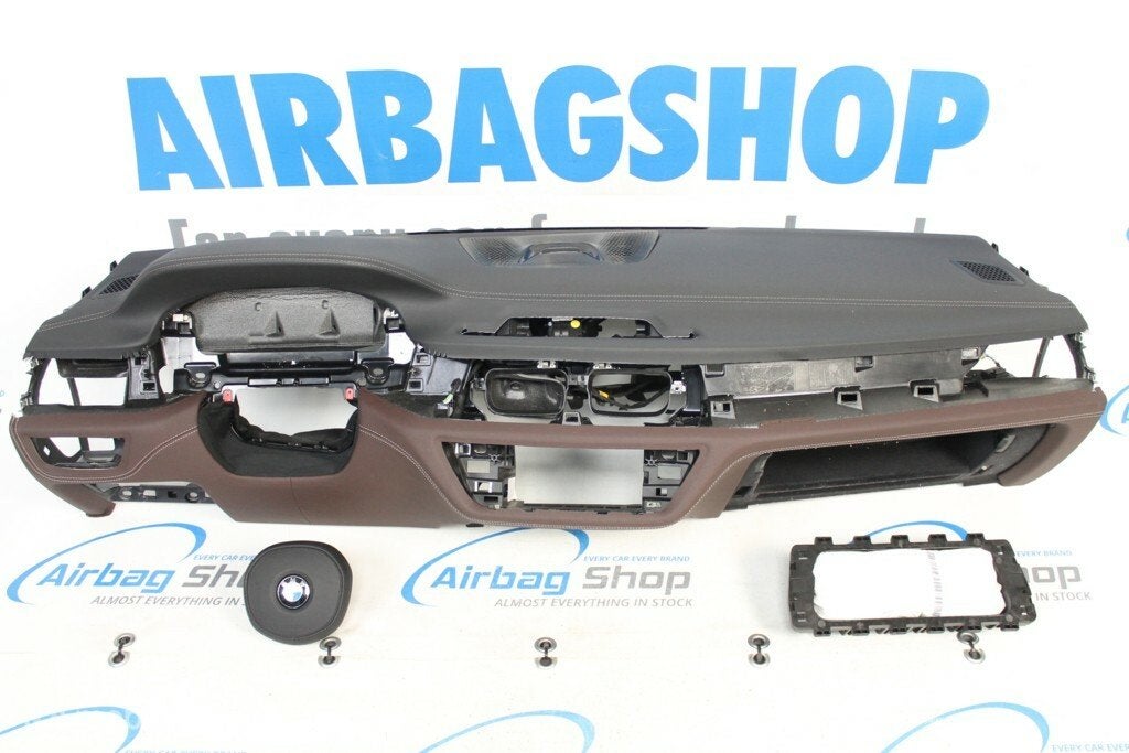Airbag set - Dashboard M bruin speaker BMW 7 G12 2015-heden, Auto-onderdelen, Gebruikt, Ophalen of Verzenden