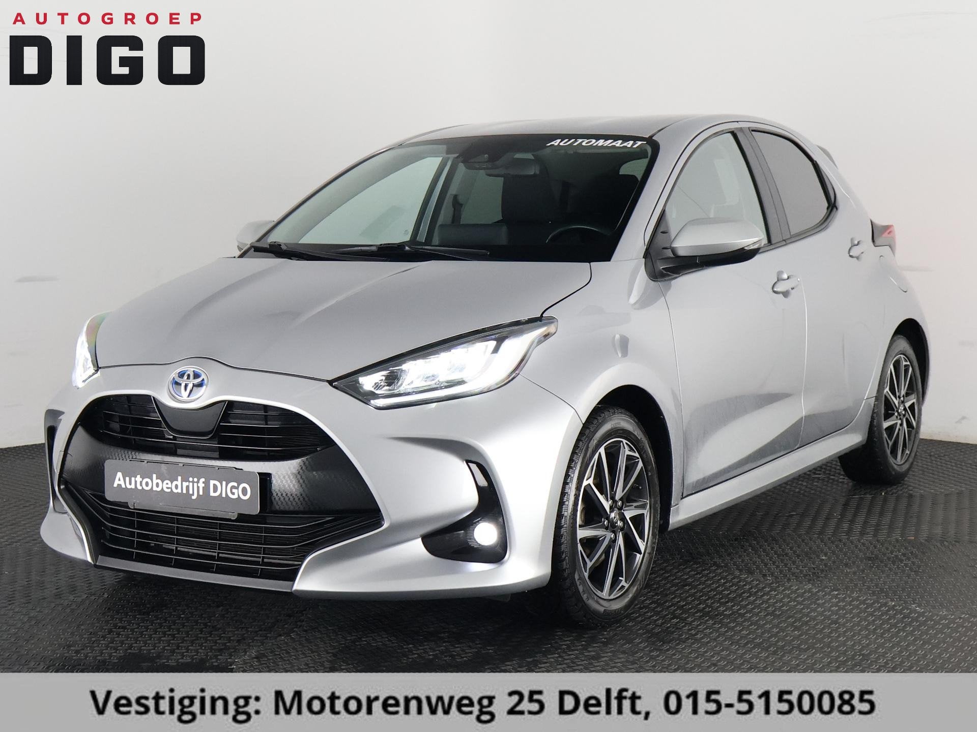 Toyota Yaris 1.5 HYBRID DYNAMIC SILVERLINE GARANTIE TOT 9-20, Dealer onderhouden, Gebruikt, Euro 6, Hybride Elektrisch/Benzine