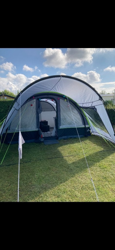 Lugano xl excellent met grote soleil plus windowluifel, Ophalen, Zo goed als nieuw, Tot en met 6