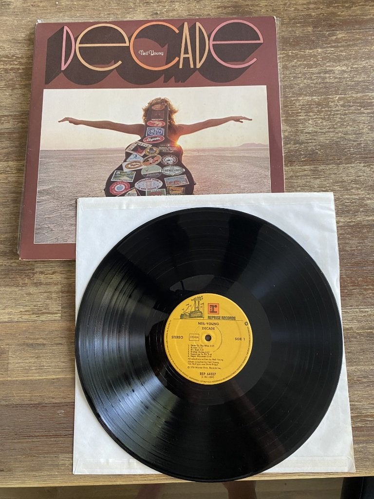 Neil Young – Decade, Cd's en Dvd's, Vinyl | Rock, Ophalen of Verzenden, Zo goed als nieuw, 12 inch, Folk Rock