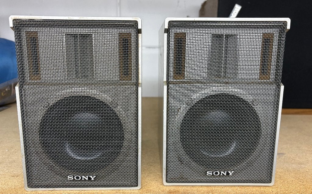 Sony SS-X100 Vintage speakers, Stereo speakers, Gebruikt, Ophalen of Verzenden, Sony