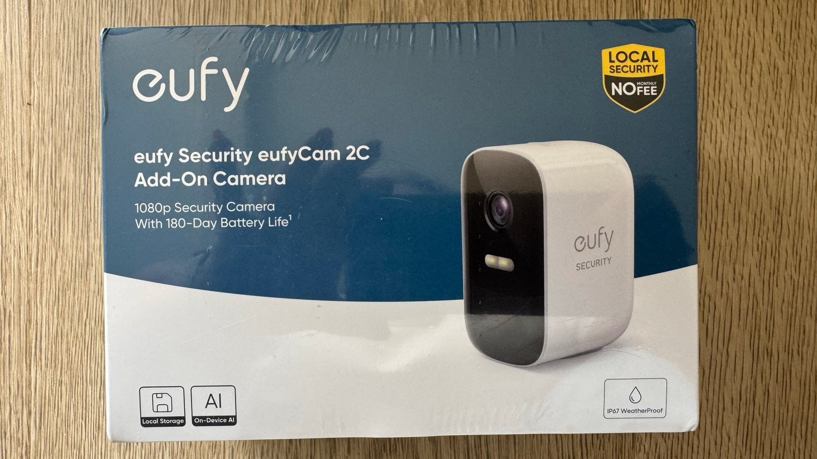 Eufy Security eufyCam 2C Add-On Camera - Nieuw in doos, Audio, Tv en Foto, Ophalen of Verzenden, Nieuw, Binnencamera