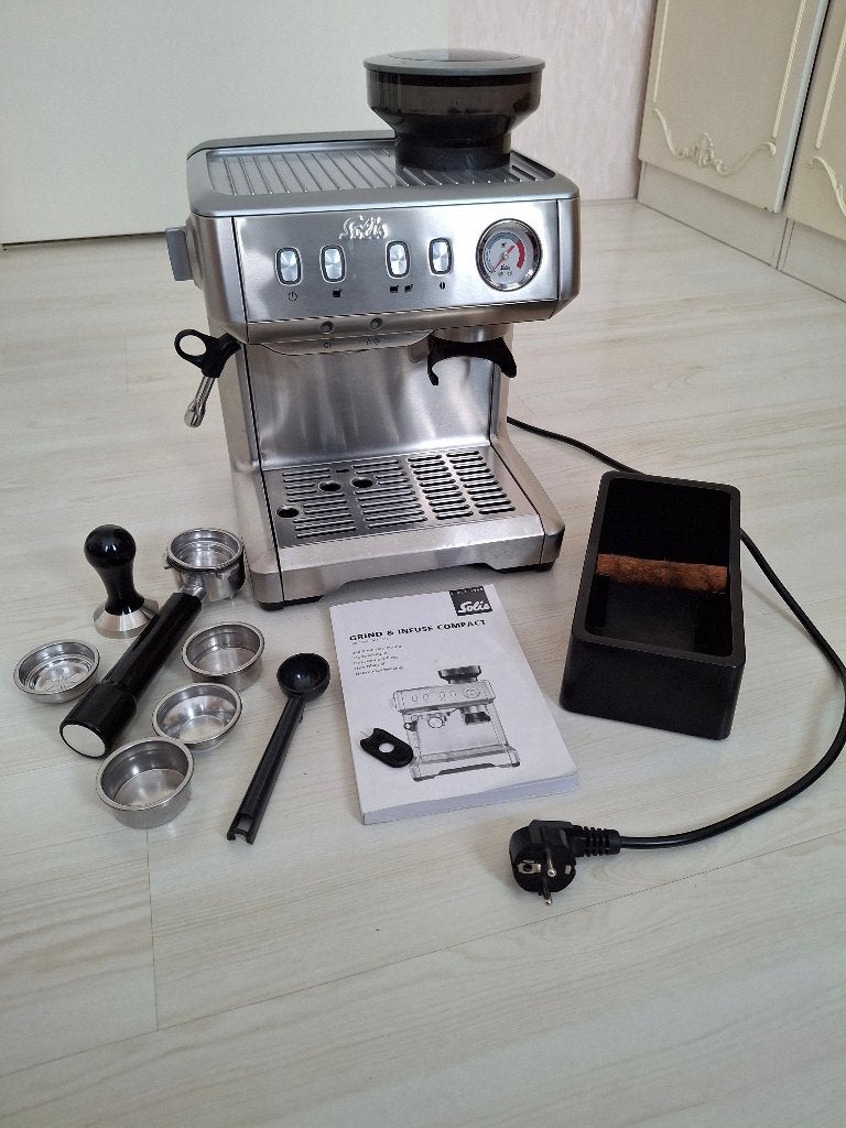 solis espresso koffiemachine, Ophalen, Zo goed als nieuw, Overige merken