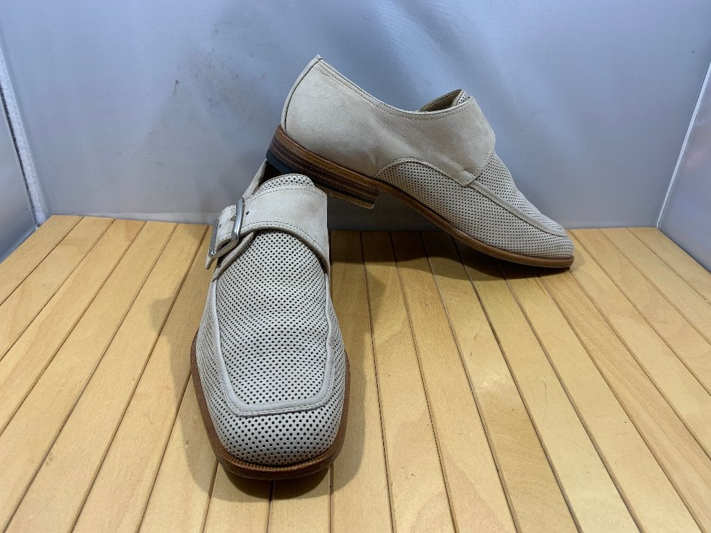 Moreschi, maat 40, crème witte gesp schoenen., Moreschi, Wit, Ophalen of Verzenden, Gespschoenen