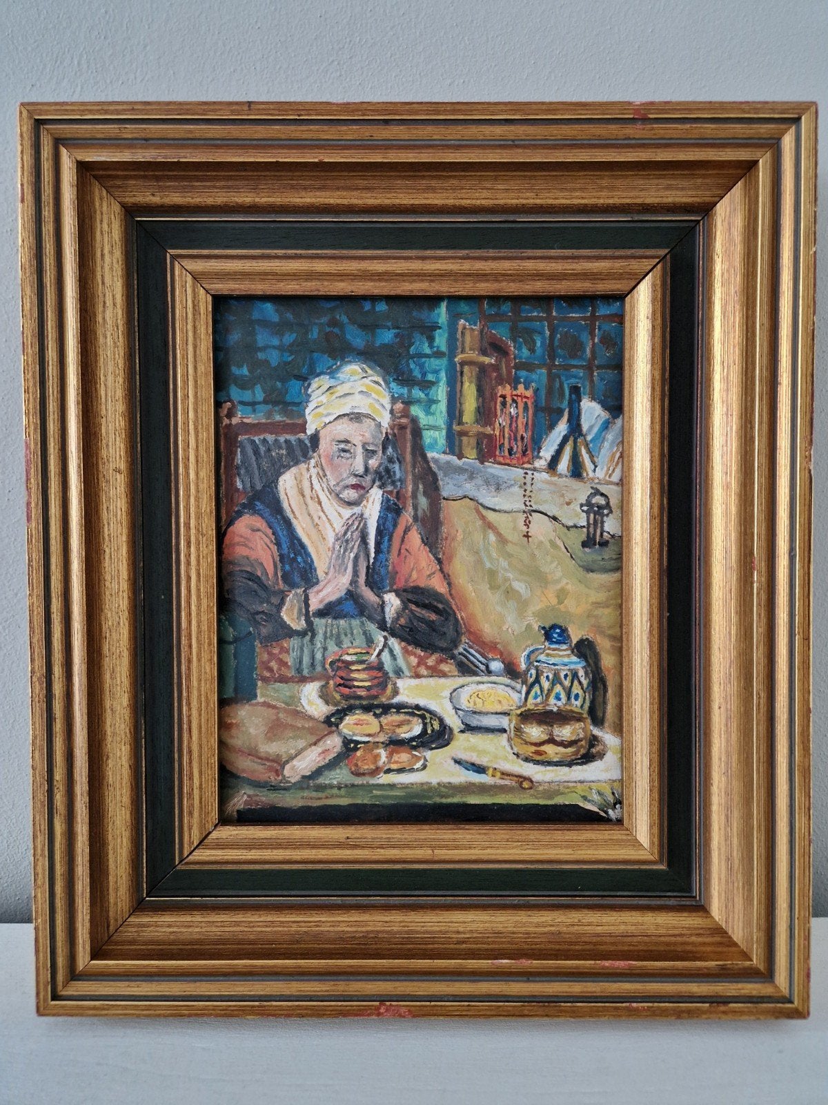 Schilderij, Antiek en Kunst, Kunst | Schilderijen | Klassiek, Ophalen of Verzenden