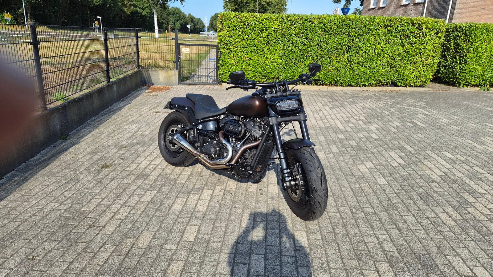 Harley-Davidson Fat Bob FXFBS 114CI Vance & Hines uitlaat, Chopper, Particulier