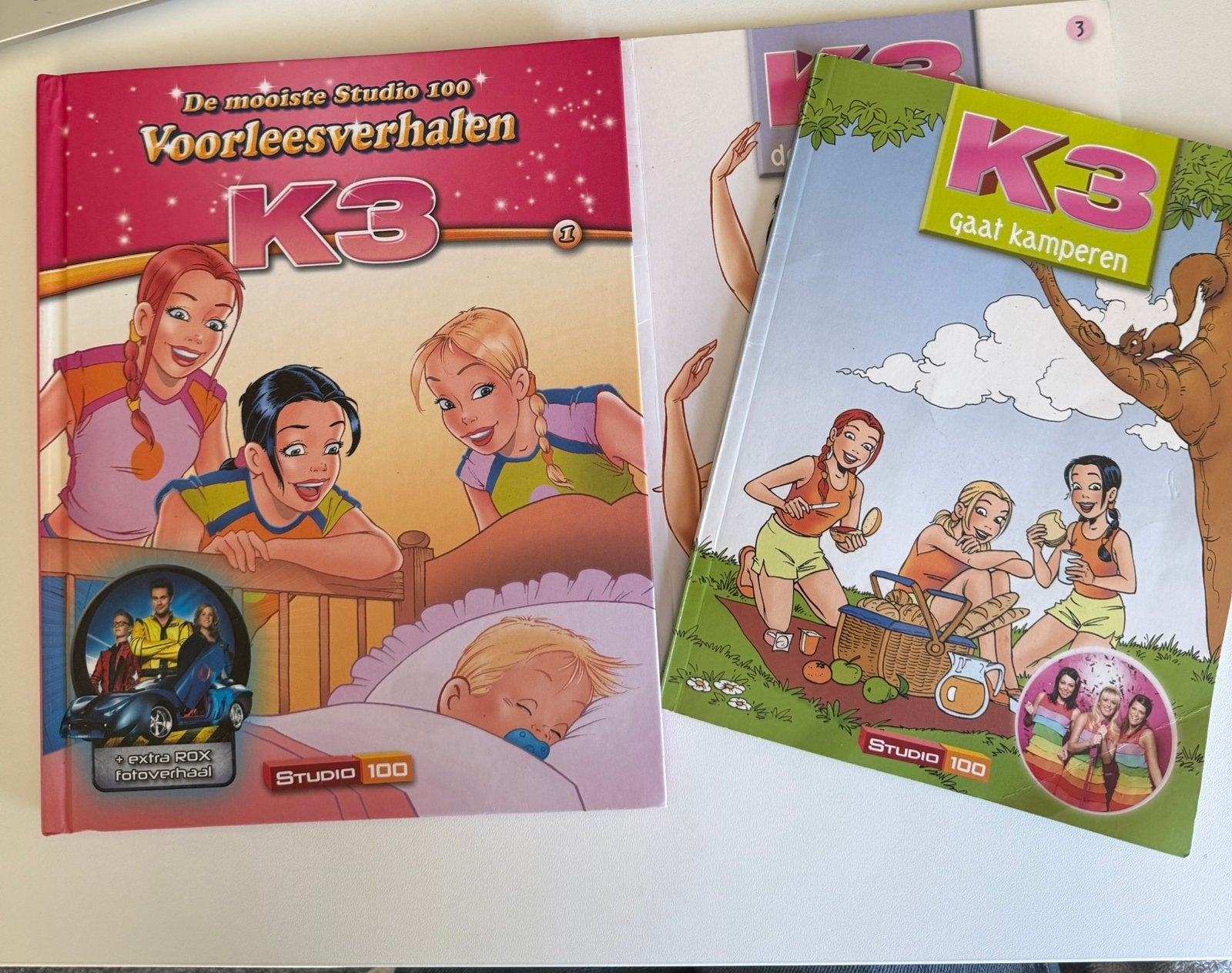 Voorleesverhalen K3 en twee K3 boekjes gratis, Verzenden, Fictie algemeen