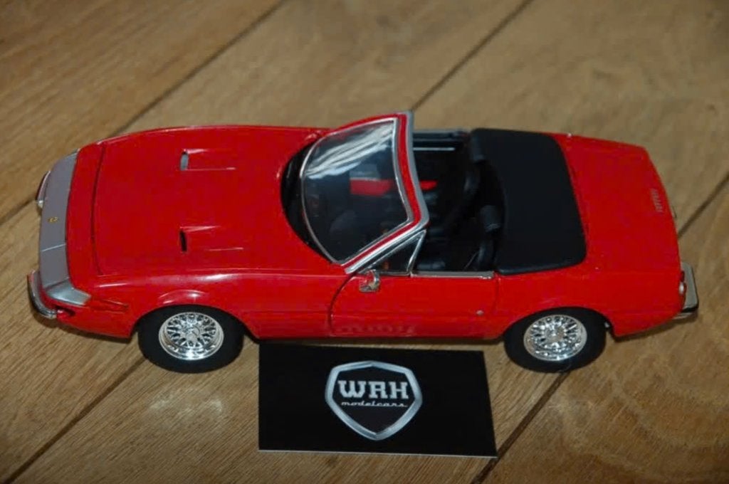1:18 FERRARI 365 DAYTONA SPIDER red Hotwheels no box WRH, Verzenden, Zo goed als nieuw, Auto, Hot Wheels