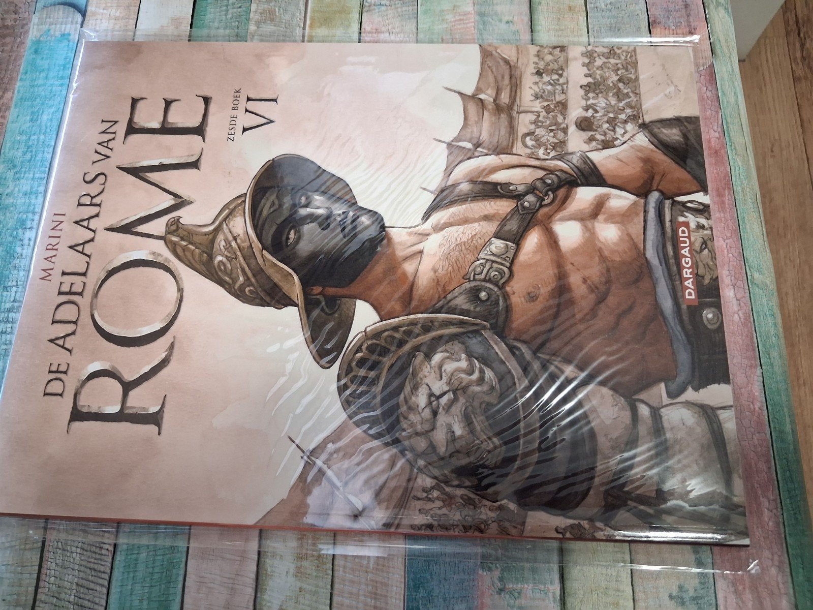De Adelaars van Rome - Zesde Boek VI - Marini - Hardcover, Eén stripboek, Ophalen of Verzenden, Zo goed als nieuw, Marini